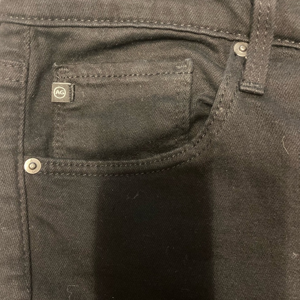 AG Adriano Goldschmied Jeans Womens The Stevie Ankle Black Wash 29 regular - Picture 5 of 9